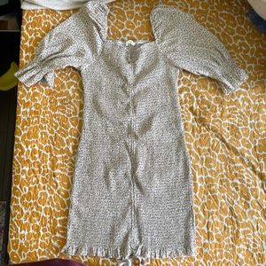 Floral Body Con Dress Size 1XL fits like L